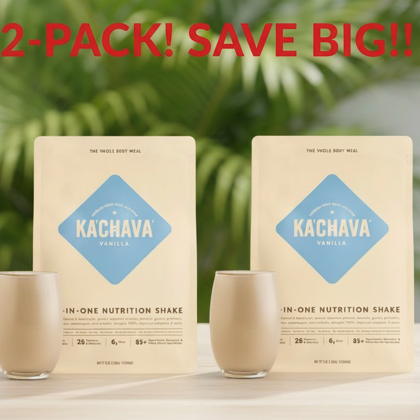 KA'CHAVA All-in-One Nutrition  Shake Vanilla Kachava 15.31 oz 2Pack! 30.62 oz Total